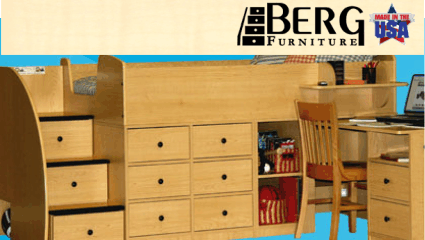 eshop at Berg Furniture's web store for Made in America products